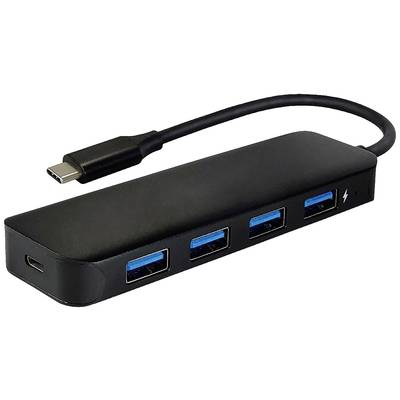 ROLINE USB 3.2 Gen 1 Hub 4 Ports Type C Connection Cable