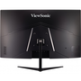 Монитор LED ViewSonic Gaming VX3218C-2K, 165Hz, QHD, Display Port, HDMI, Извит, Черен