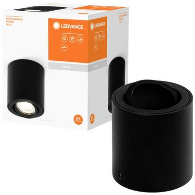 Ledvance SPOT SURFACE ROUND (4058075758629) Ráépíthető lámpa LED GU10 Fekete (4058075758629)