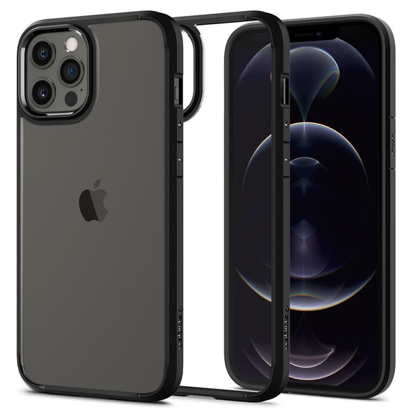 Kryt Spigen Ultra Hybrid pre iPhone 12/12 Pro čierny