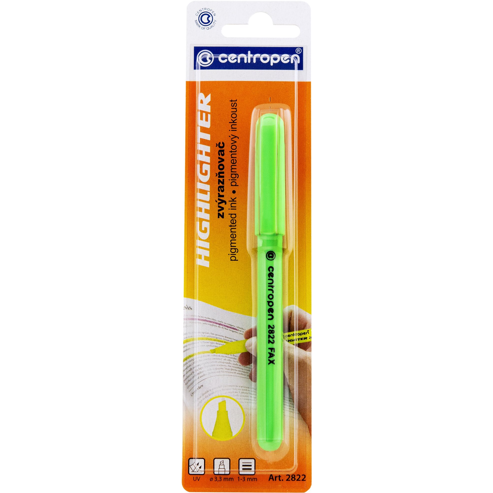 CENTROPEN 2822 - zöld (8595013629437)