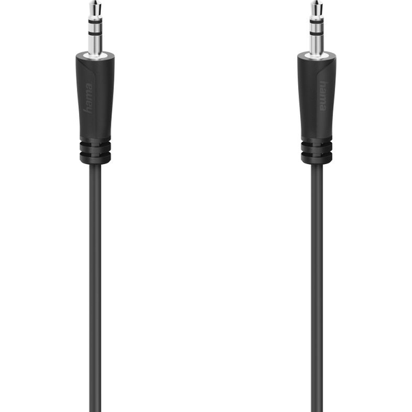 Hama 00205287 cavo audio 0,5 m 3.5mm Nero