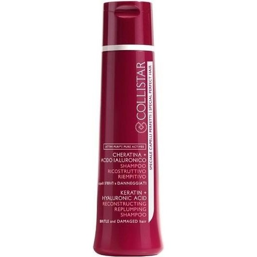 Collistar Activos Puros Champ� Con Queratina Y �cido Hialur�nico 250 Ml