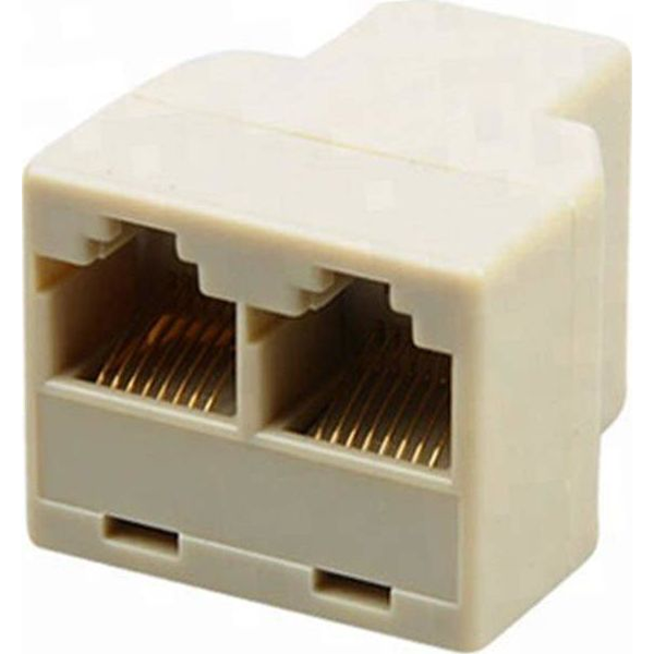 Omrežni razdelilni člen spojnik UTP adapter vtični konektor RJ45-G