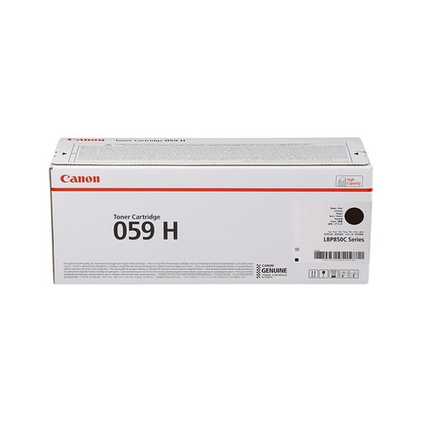 Canon 059H BK tonerpatron 1 stk Original Sort
