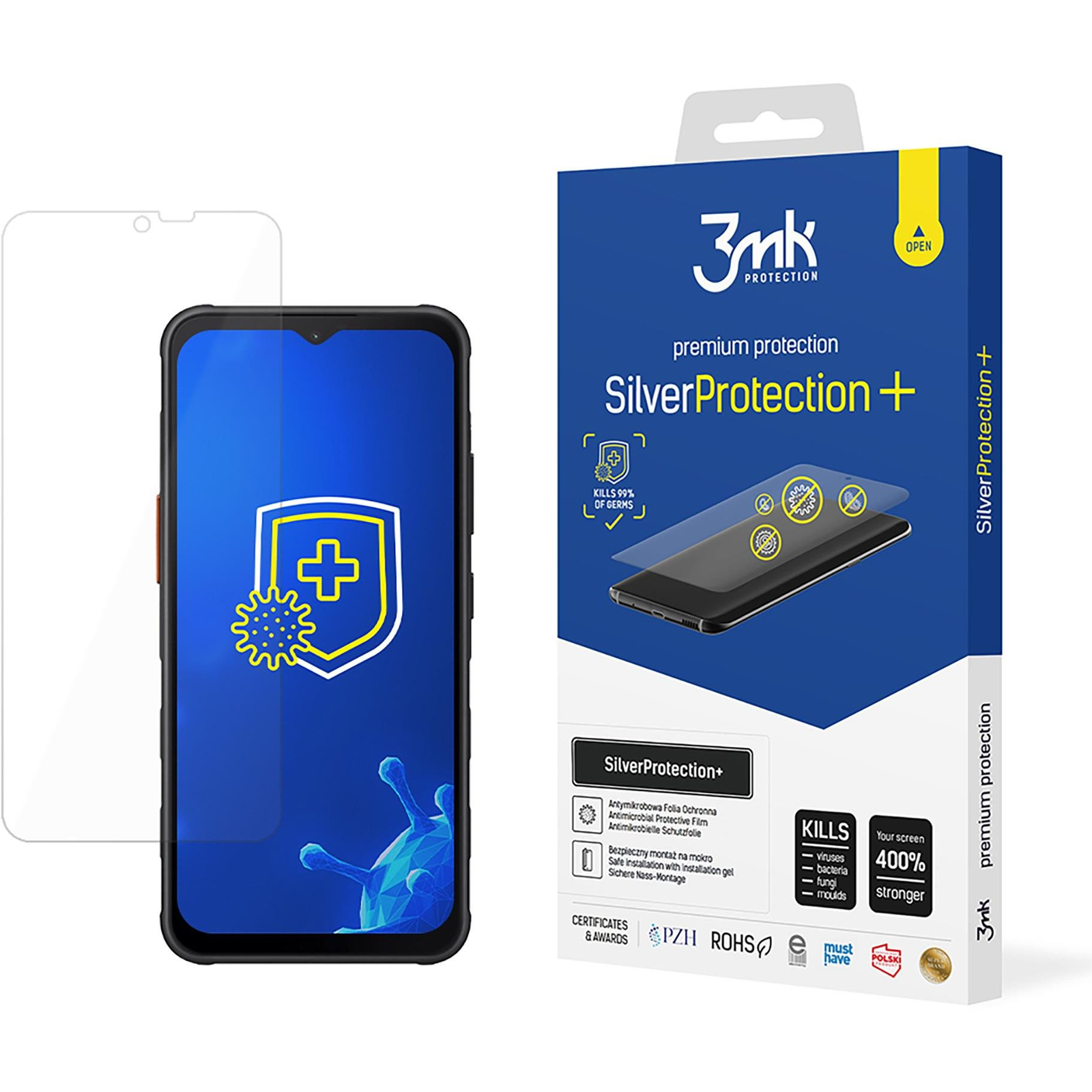 3mk SilverProtection+ antimikrobiális védőfólia Samsung Galaxy XCover 7 (154808)
