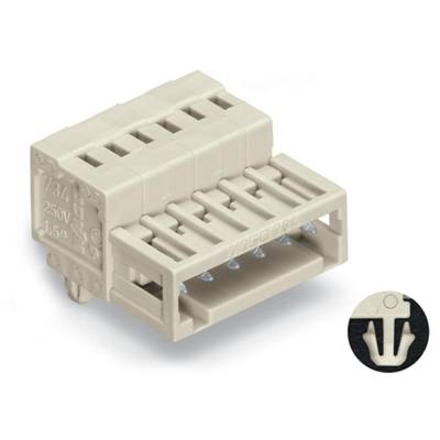 WAGO Tűsor (standard) 2140 Pólusok száma 12 Raszterméret: 3.50 mm 734-312/018-000 50 db (734-312/018-000)