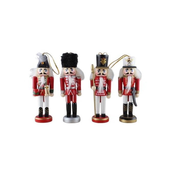 Artezan AWNC13R-4 13 cm magas Diótörő figura készlet (4 darabos) (AWNC13R-4)