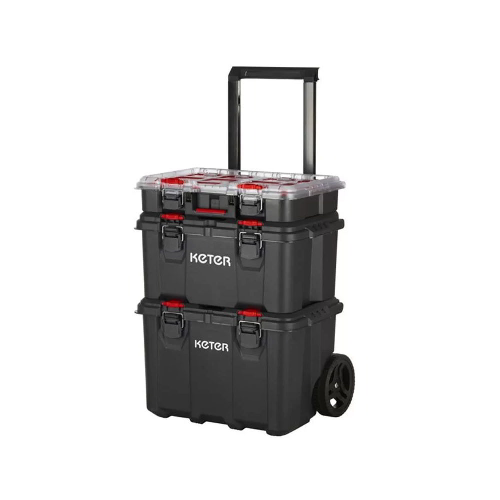 Keter 250927 Stack'N'Roll kerekes szerszámosláda szett (250927)