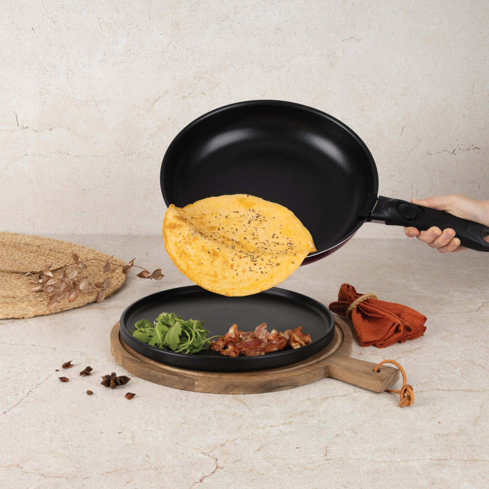 BerlingerHaus BH/8250 Leonardo Collection 12 Részes Edénykészlet - Alumínium (BH-8250)