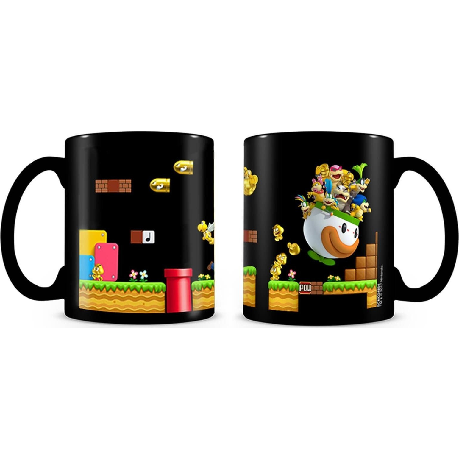 Super Mario - Gold coin rush - átalakuló bögre (5033)