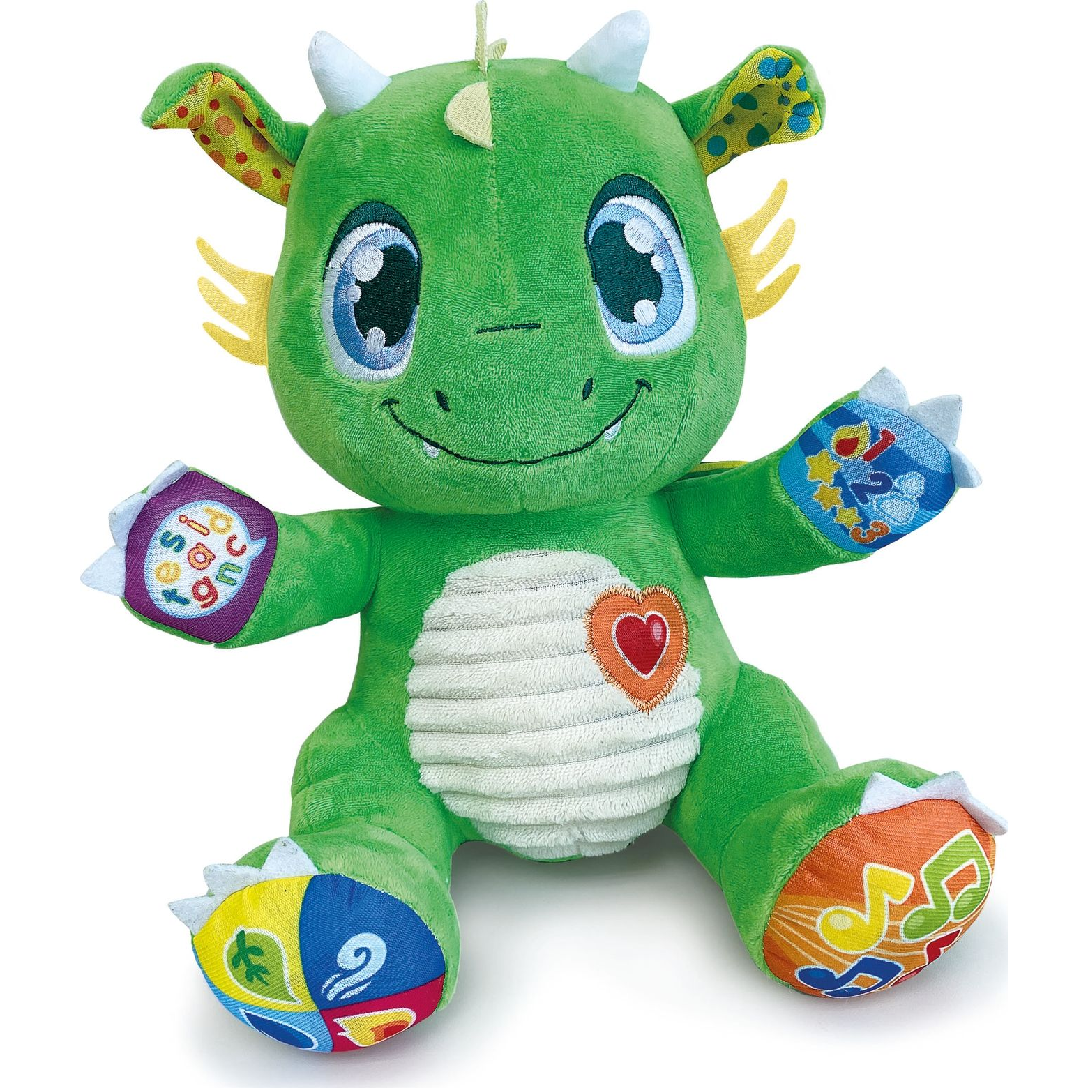 Clementoni 50938 Oktató Beszélő Zenei Barátságos Sárkány Lengyel Nyelv (50671)