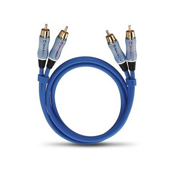 Oehlbach 2705 5m Sztereó RCA Kábel - Kék (D1C2705)