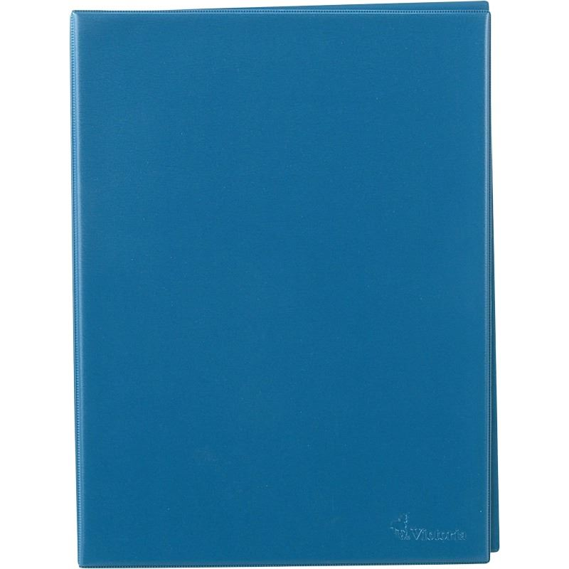 Victoria villámzáras mappa A4 kék (IVVMK) (IVVMK)