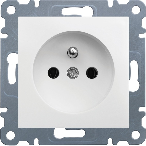 Hager Gniazdo pojedyncze LUMINA2 z/u 16A białe - WL1020