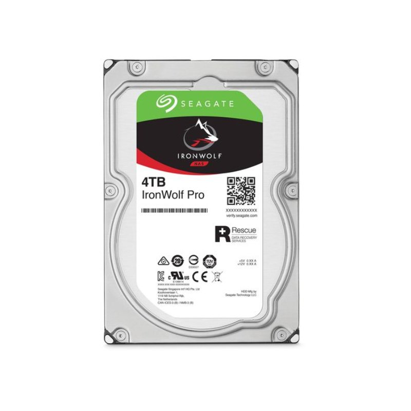 Seagate IronWolf Pro 3.5" 4TB 7200rpm 256MB SATA3 (ST4000NE001)