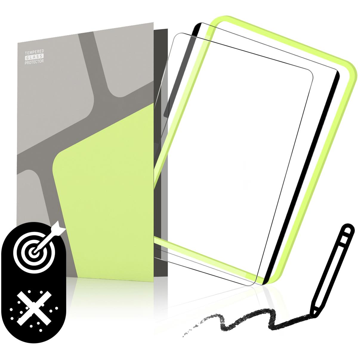 Tempered Glass Protector ANTIDUST iPad Pro 13" (2024), applikátor, mágneses Paperlike rajzoláshoz (TGP-IP3P-PL)