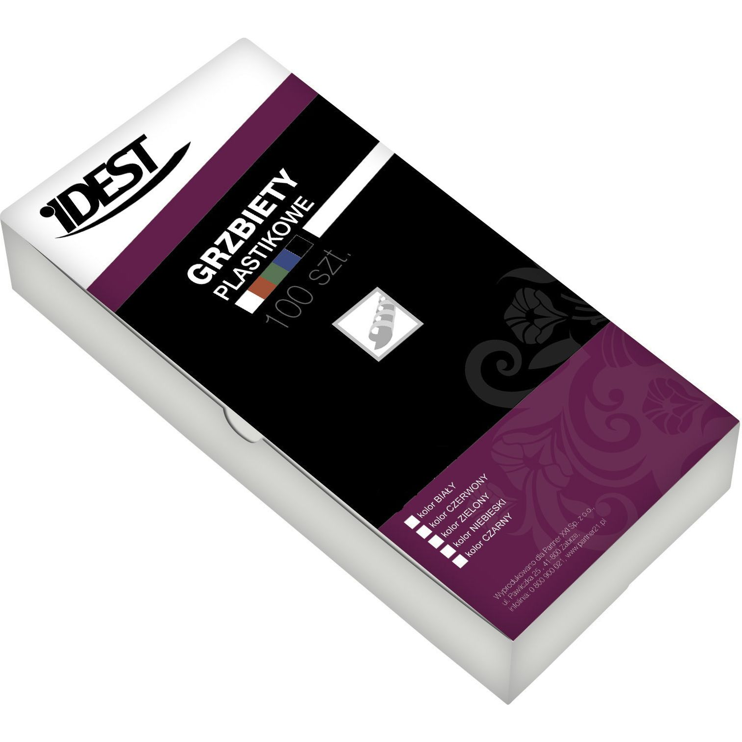 Spirál Rbc 16 mm 101-120 Lap Fekete (405162)