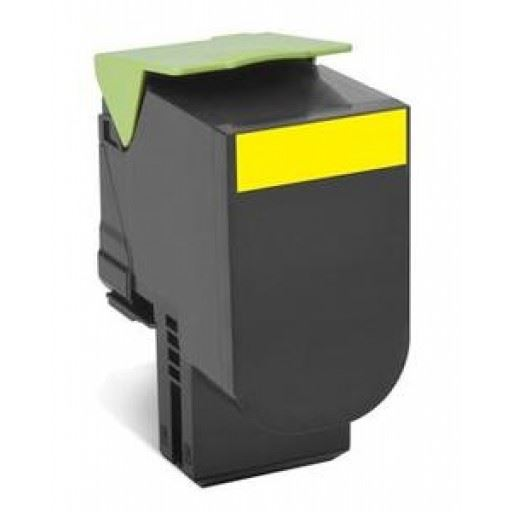 Lexmark 802SY tonerpatron 1 stk Original Gul