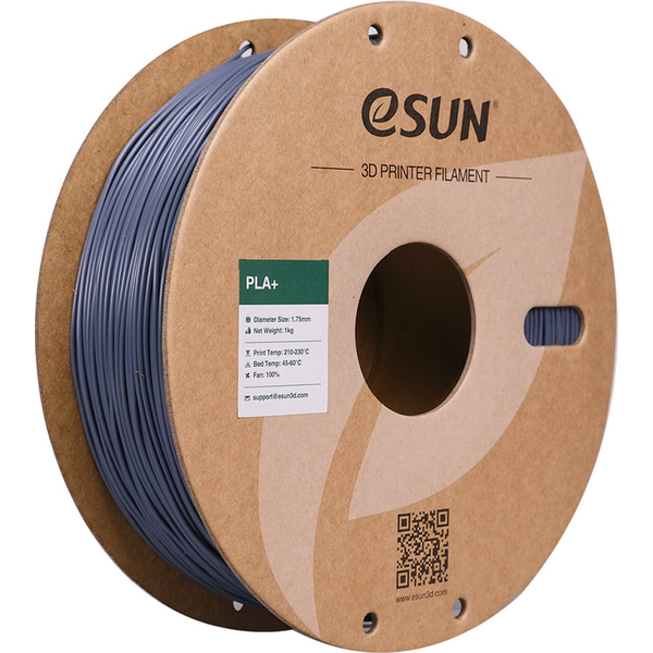 eSUN 3D Filament PLA+ 1.75mm 1 kg - Szürke