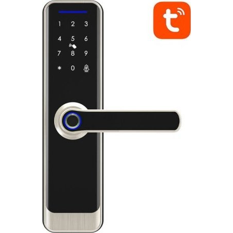 Avatto SDL-A270-S-6072 TUYA Smart Digital Ajtózár Wi-Fi - Fekete / Ezüst (SDL-A270-S -6072)