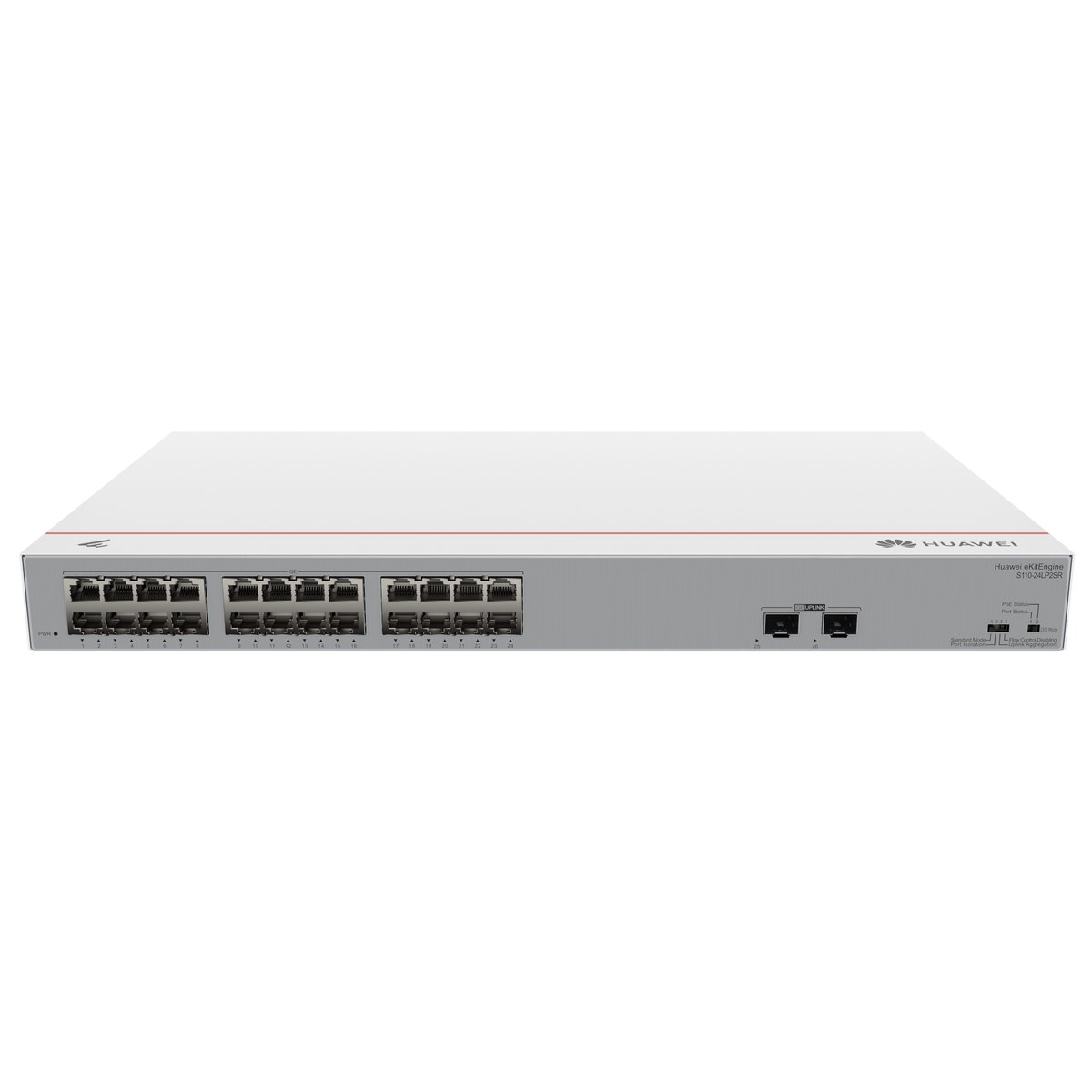 Huawei CloudEngine S110-24LP2SR Ethernet-áramellátás (PoE) támogatása 1U Szürke (S110-24LP2SR)