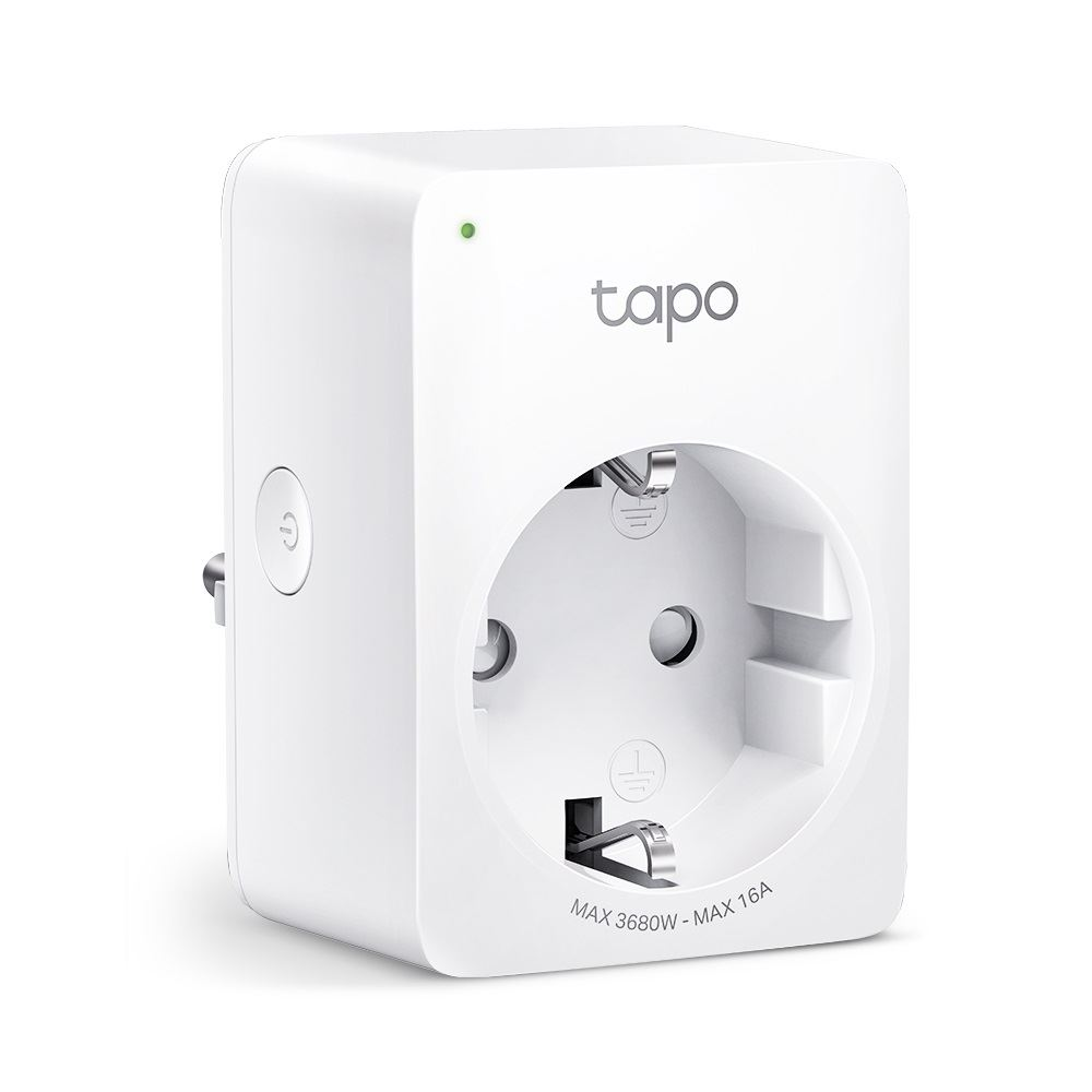TP-Link Tapo P110 intelligens csatlakozó 3680 W Otthoni, Irodai Fehér (TAPO P110(2-PACK))