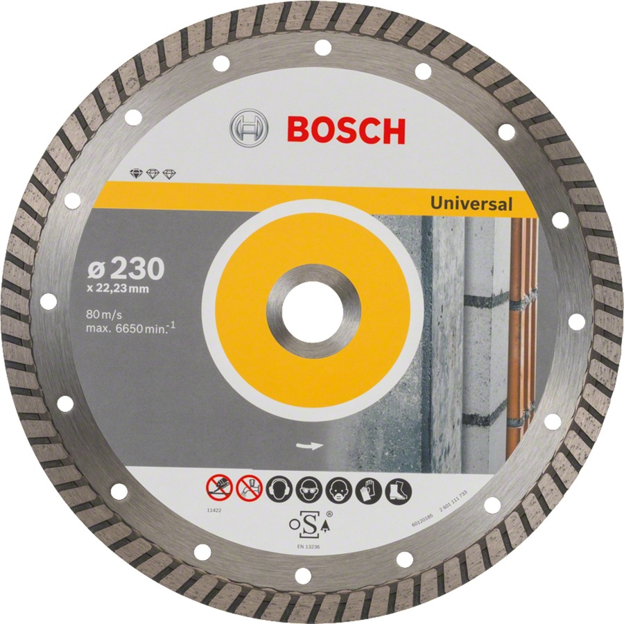 Bosch 2 608 602 397 sarokcsiszoló tartozék Vágótárcsa (2608602397)