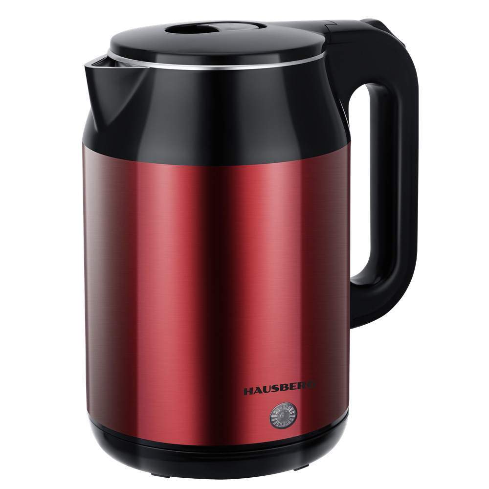 Hausberg HB-3623RS Vízforraló 2,2L 1800 Watt - Vörös (HB-3623RS)