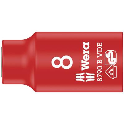 Wera 8790 B VDE (05004952001) Külső hatlap VDE dugókulcs betét 8 mm 3/8 (10 mm) (05004952001)
