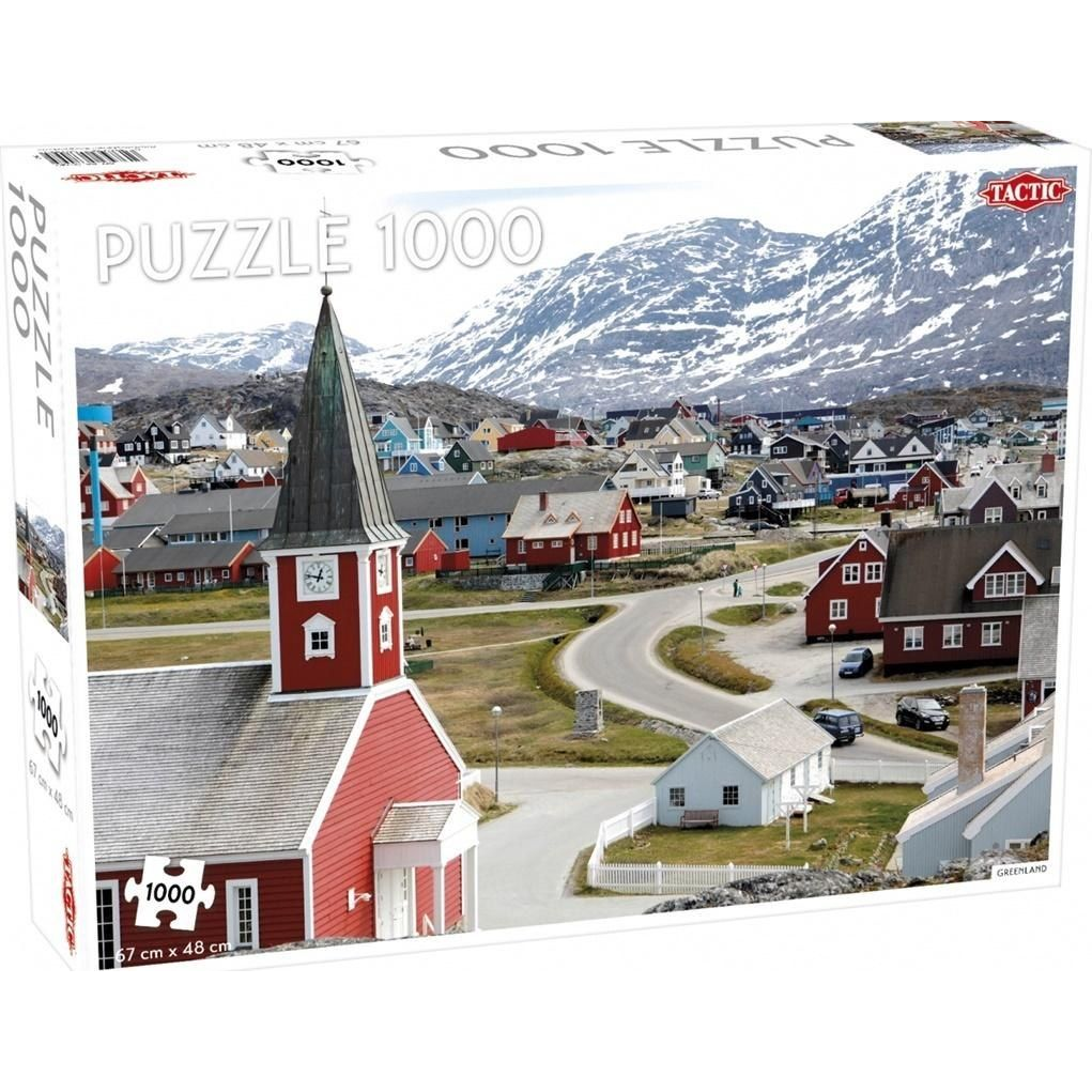 Tactic Landscape: Greenland - 1000 pcs Kirakós játék 1000 db Tájkép (428469)
