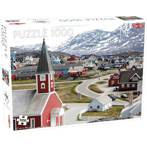 Tactic Landscape: Greenland - 1000 pcs Пъзел 1000 броя Пейзажни