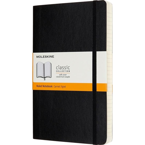  Moleskine Notes Classic 13x21 linie czarny