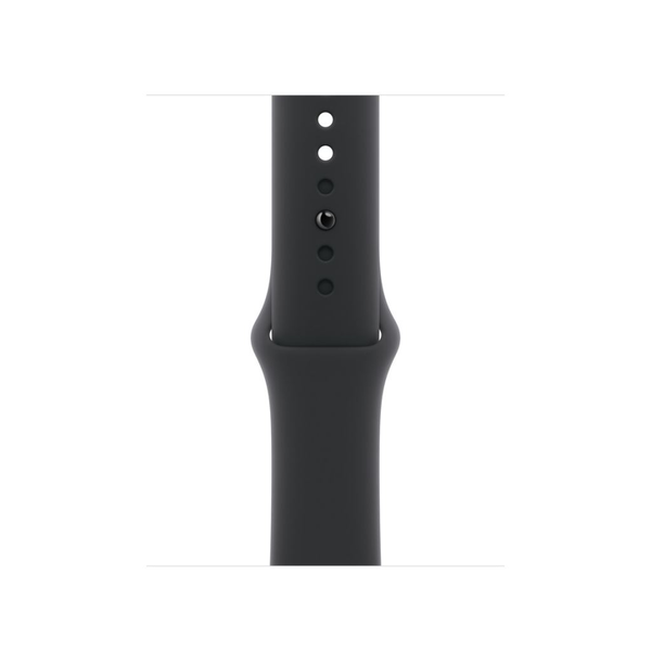 Apple Watch 42mm-es fekete sportszíj – S/M (MXLJ3ZM/A)