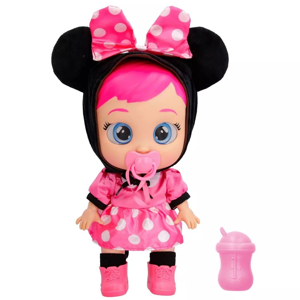 Cry Babies: Disney Minnie egér ihlette baba - 30 cm (IMC922198)