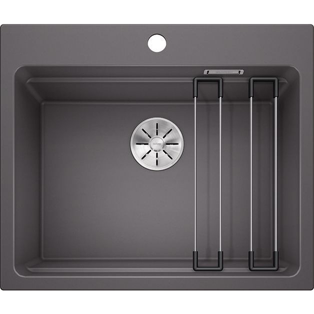 Blanco ETAGON 6-PD Palaszürke színű tart.Gránit mosogatótál (524540) (524540)