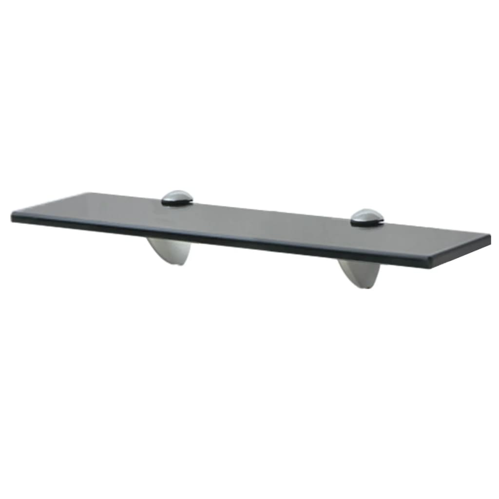 2 db lebegő üvegpolc 40 x 20 cm 8 mm (3051527)