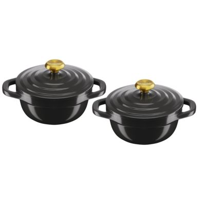 Tefal Air mini fazék 2db fekete (E255S255) (E255S255)