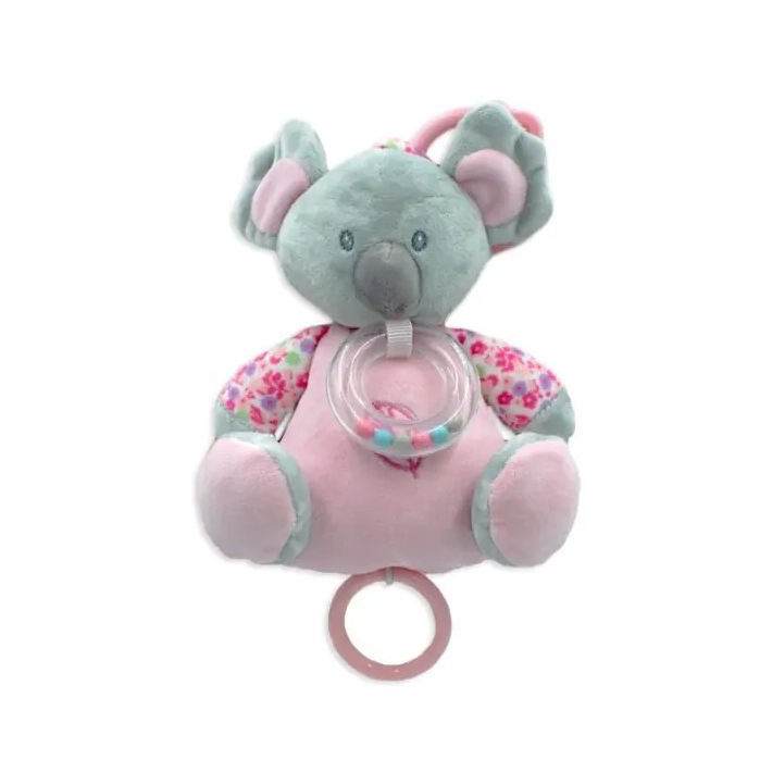 Tulilo Koala zenélő plüss - Rózsaszín (9017)