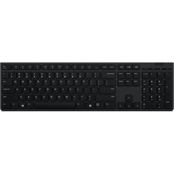 Lenovo 4Y41K04067 tastatur RF trådløs + Bluetooth Tjekkisk, Slovakisk Grå