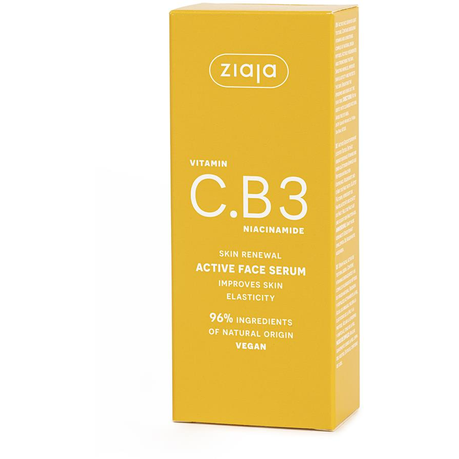 ZIAJA C.B3 Niacinamide vitamin aktív arcszérum, 30 ml (5901887056188)