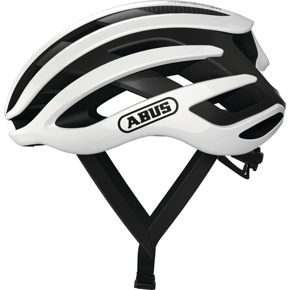 Abus AirBreaker Kerékpáros sisak - Fehér (S 51-55 cm) (81731)