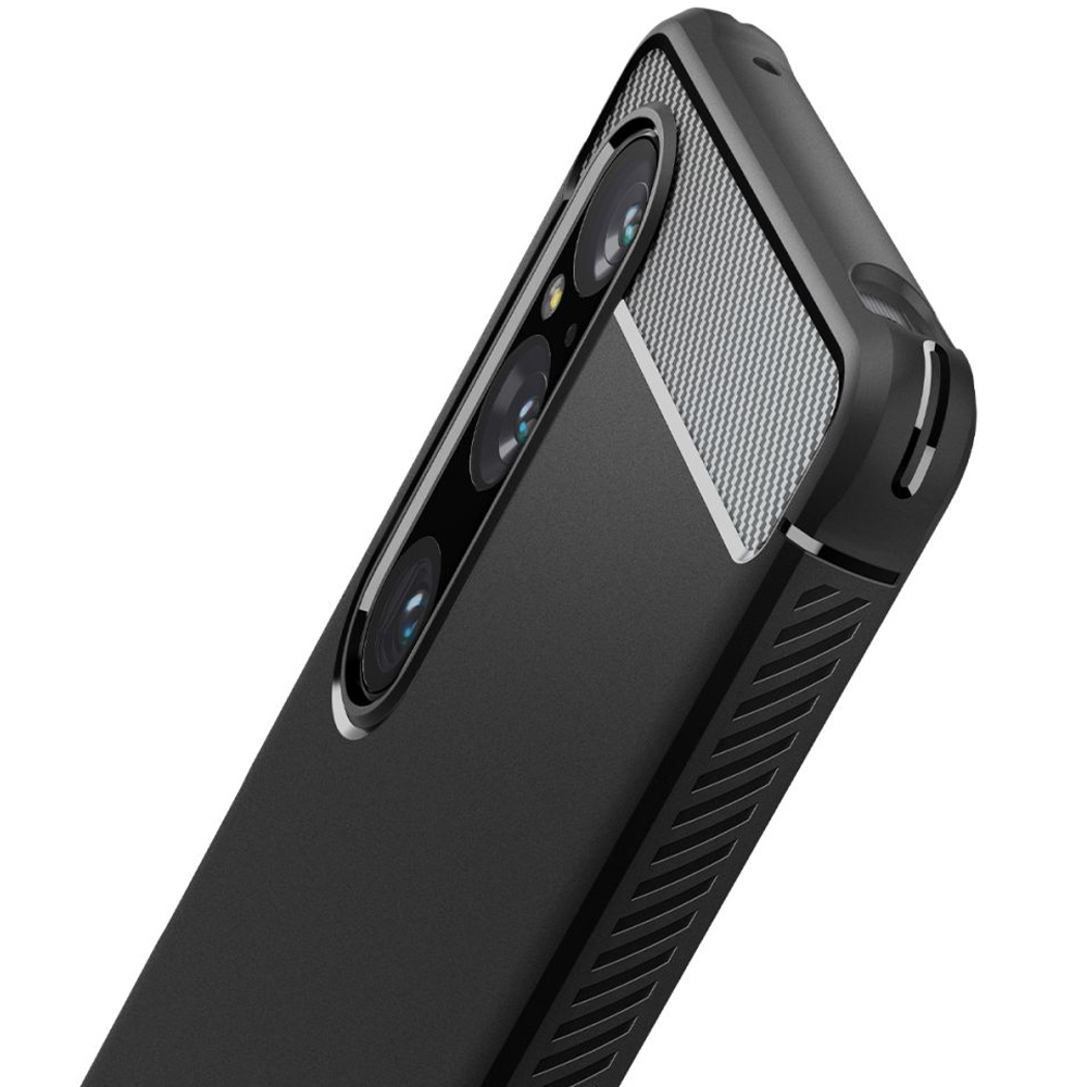 Spigen Sony Xperia 1 V Tok - Fekete (ACS06204)