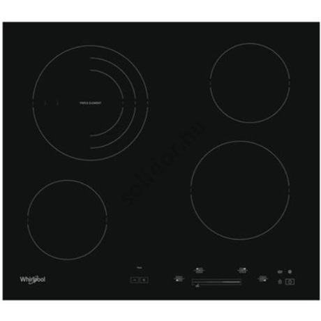 Whirlpool AKT 8900 BA Beépíthető üvegkerámia főzőlap - Fekete