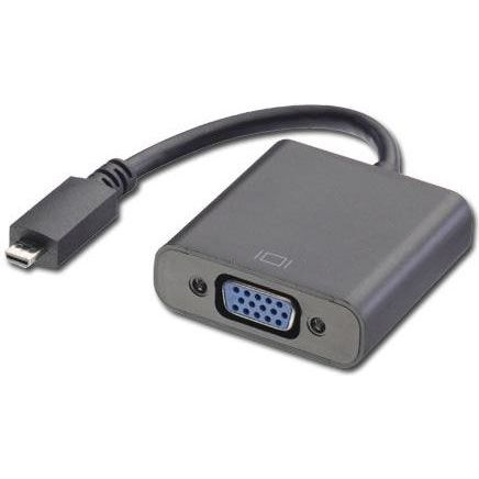 Lindy Micro HDMI/VGA Fekete (38193)