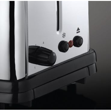 Тостер Russell Hobbs Chester 23310-56, 2 филии, Регулируемо препичане, Сребрист