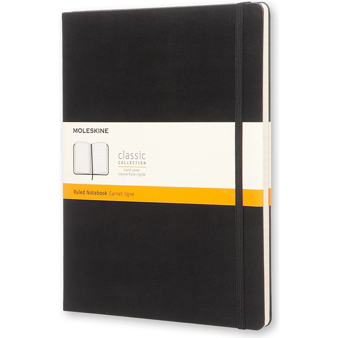 Moleskine Notesz Qp090 Kemény Fekete XL Vonalas (246986)