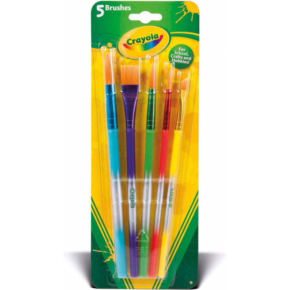 Crayola: Festőecset 5 db-os készlet (3007)
