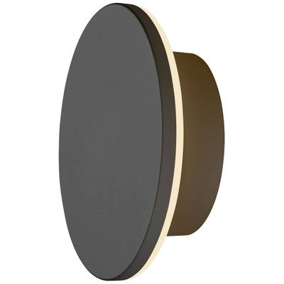 SLV D-RING S (1007911) Kültéri fali lámpa 7.5 W LED Fekete (1007911)