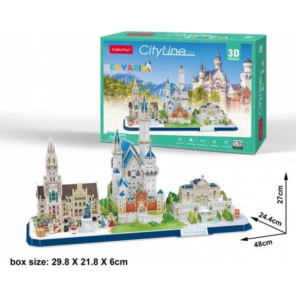 3D puzzle City Line N (GXP-687411)